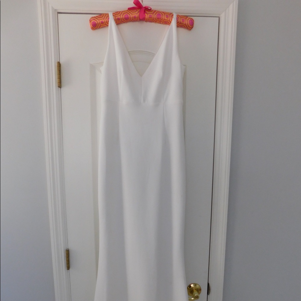 Lulus White evening gown